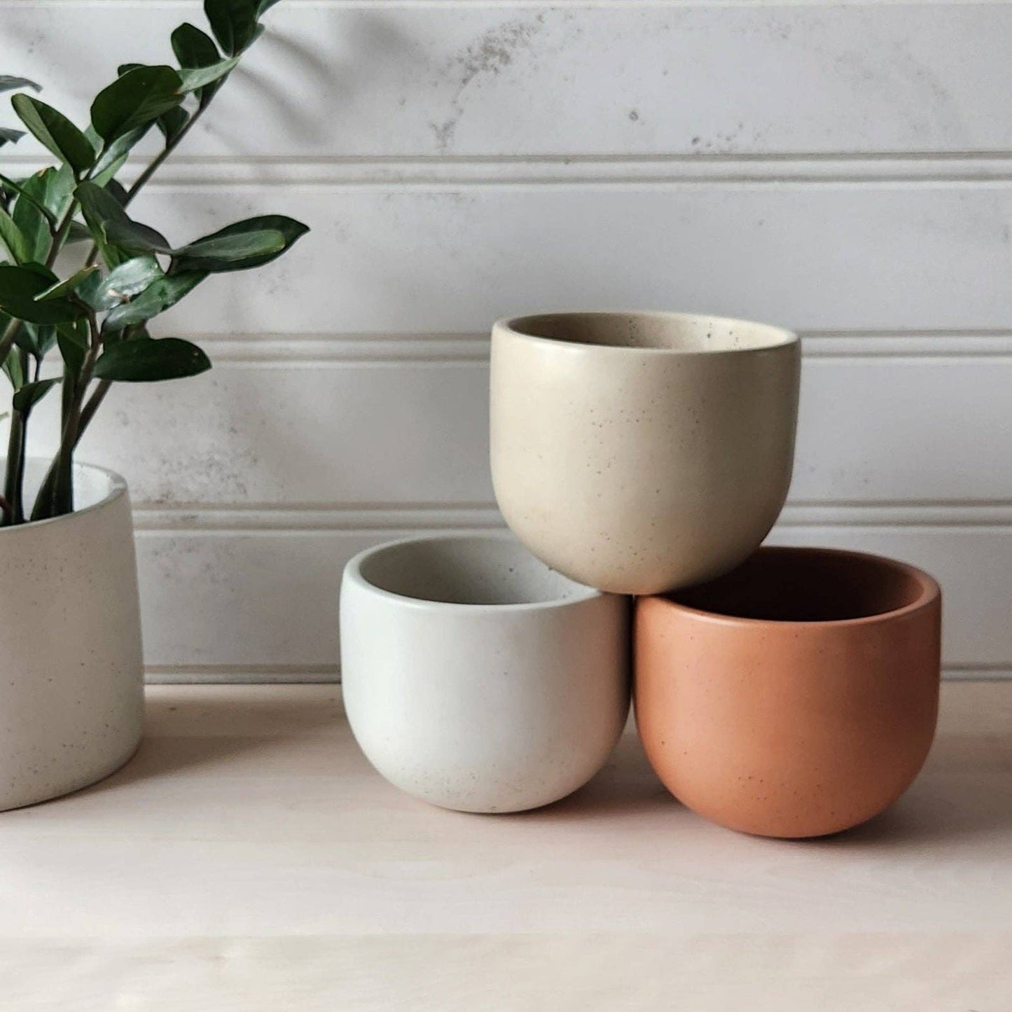 Tulip Concrete Handmade Plant Pot - PlanterPlant 'er HereMisiyo Candle Co