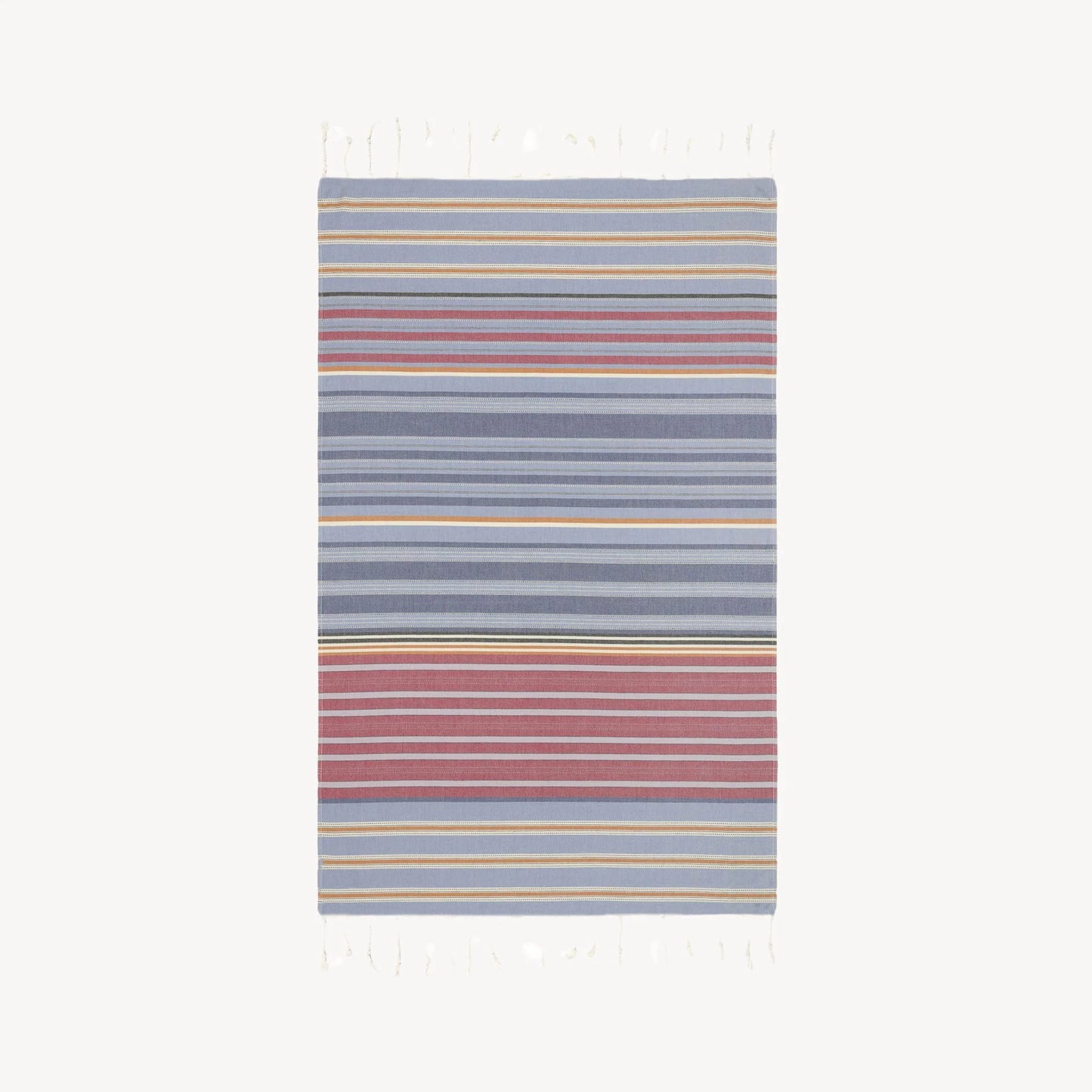 Patio Stripe Turkish Cotton Lightweight Beach Towel