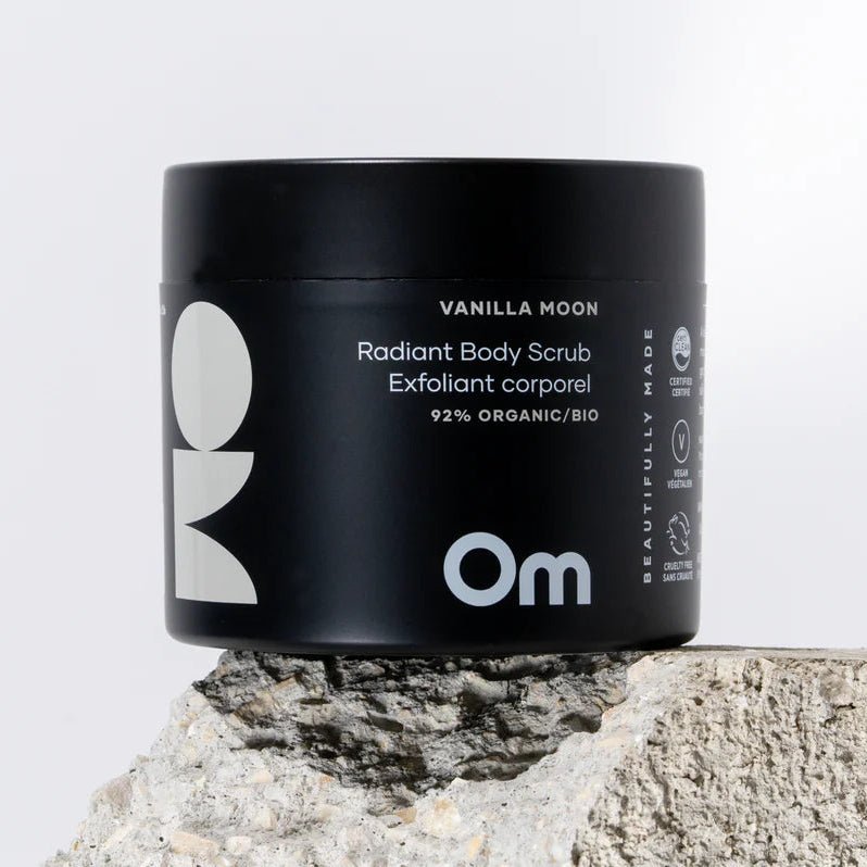 Vanilla Moon Radiant Body Scrub - Soaps & ScrubsOm Organics SkincareMisiyo Candle Co
