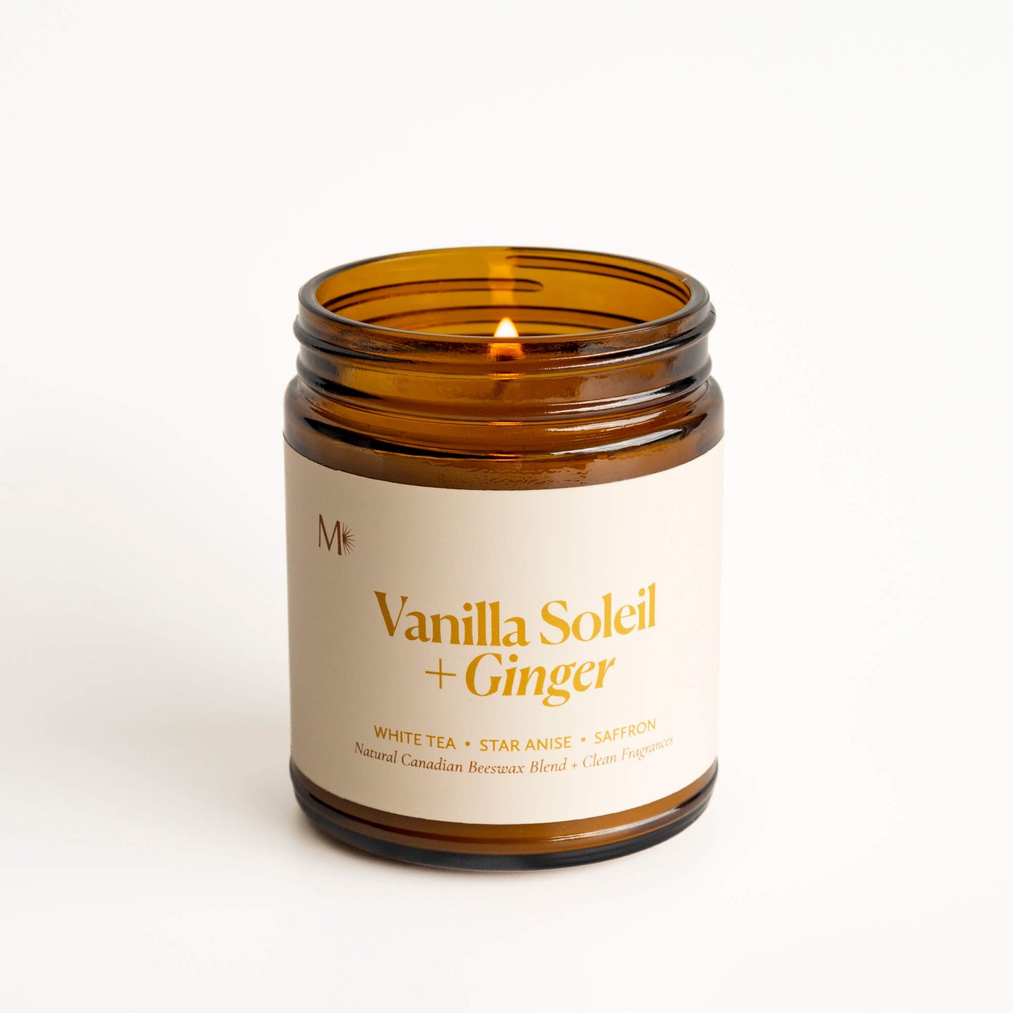 Vanilla Soleil + Ginger Candle - CandlesMisiyo Candle CoCDL-VSG9Misiyo Candle Co