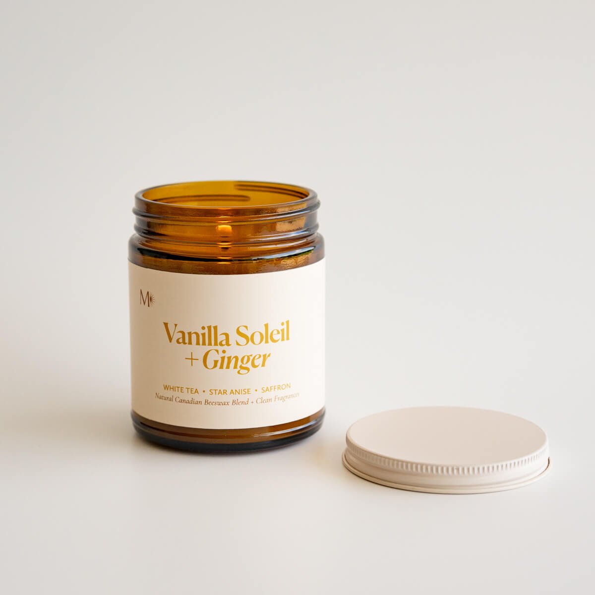 Vanilla Soleil + Ginger Candle - CandlesMisiyo Candle CoCDL-VSG9Misiyo Candle Co