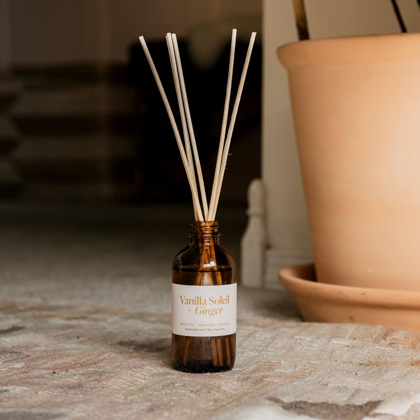 Vanilla Soleil + Ginger Reed Diffuser - Reed DiffusersMisiyo Candle CoRDF-VSGMisiyo Candle Co