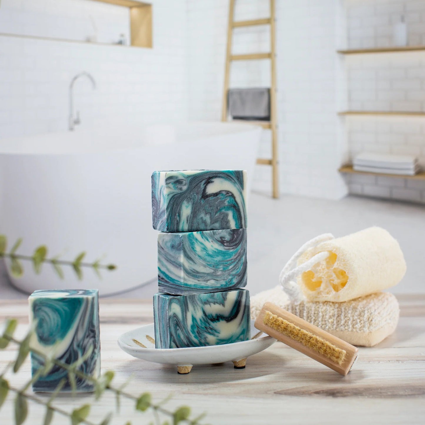 Vetiver + Earth Calming Natural Soap Bar - Bar SoapMisiyo Slow LivingMisiyo Candle Co