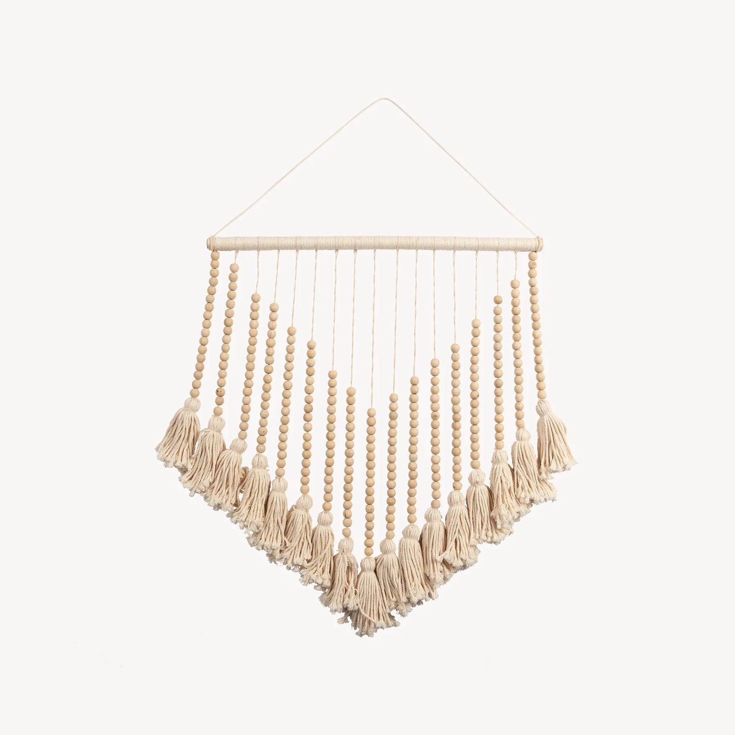 Beaded Macrame Wall Hanging