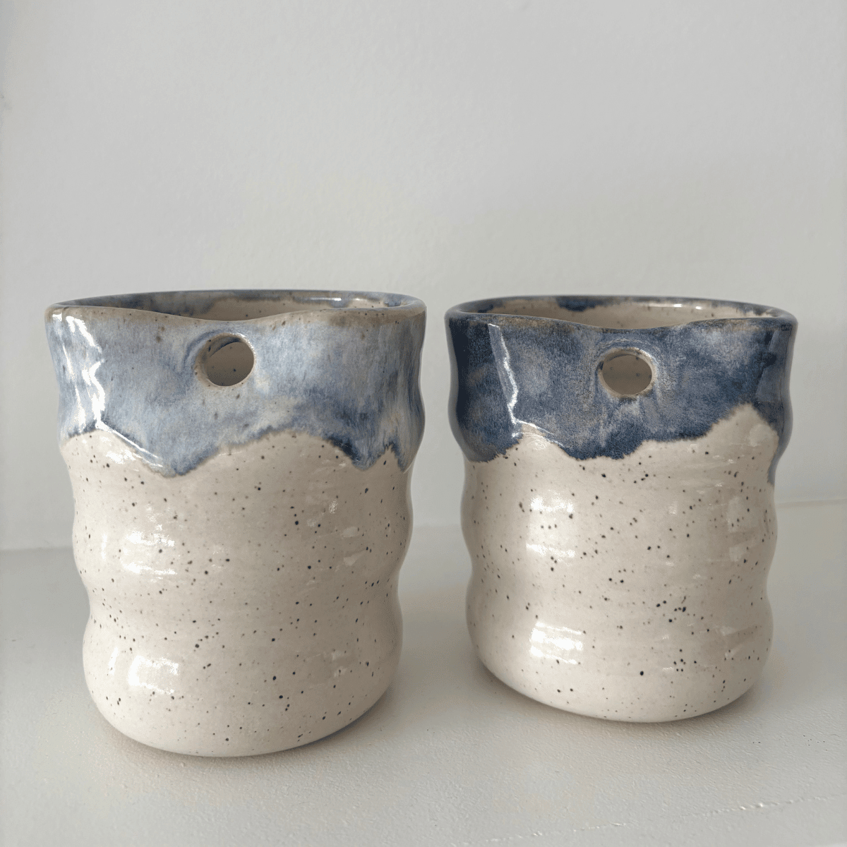 Watercolour Straw Cup | handcrafted ceramics - PotteryCeramics By StephMisiyo Candle Co