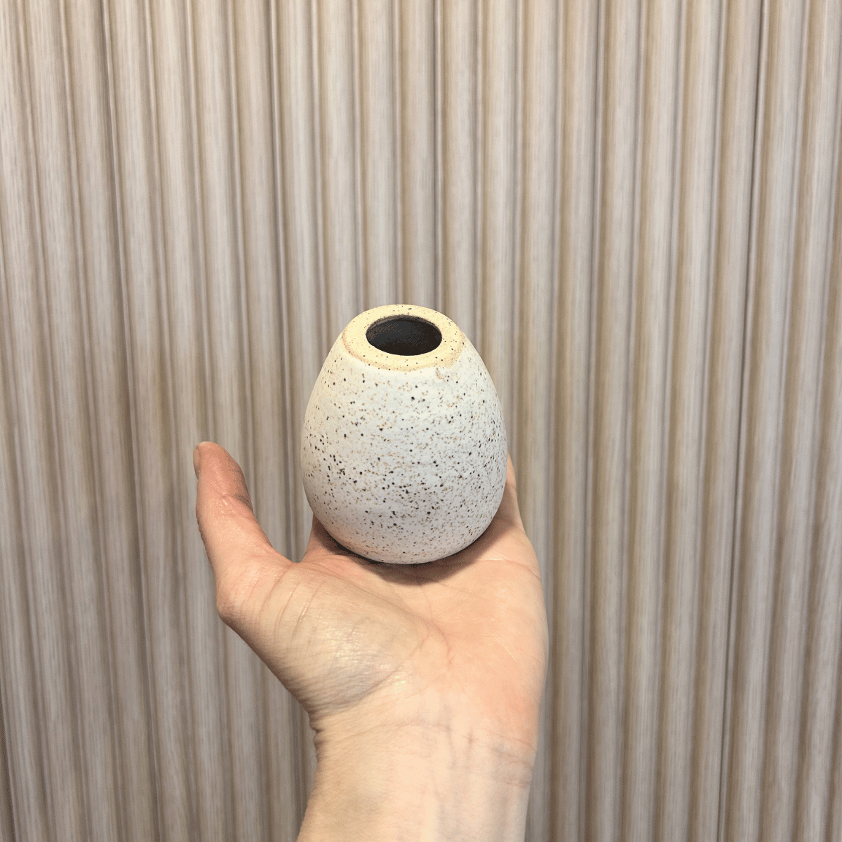 White Candle Holder | handcrafted ceramics - Candle HoldersLA PurkisMisiyo Candle Co