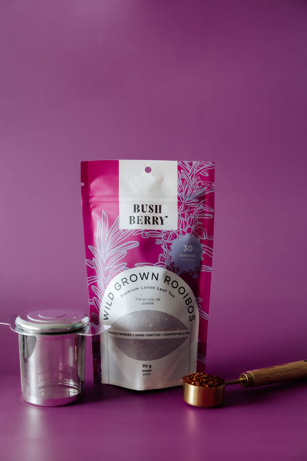 Wild Grown Rooibos Tea | organic + loose leaf - TeaBush BerryT-WGR-WSSMisiyo Candle Co