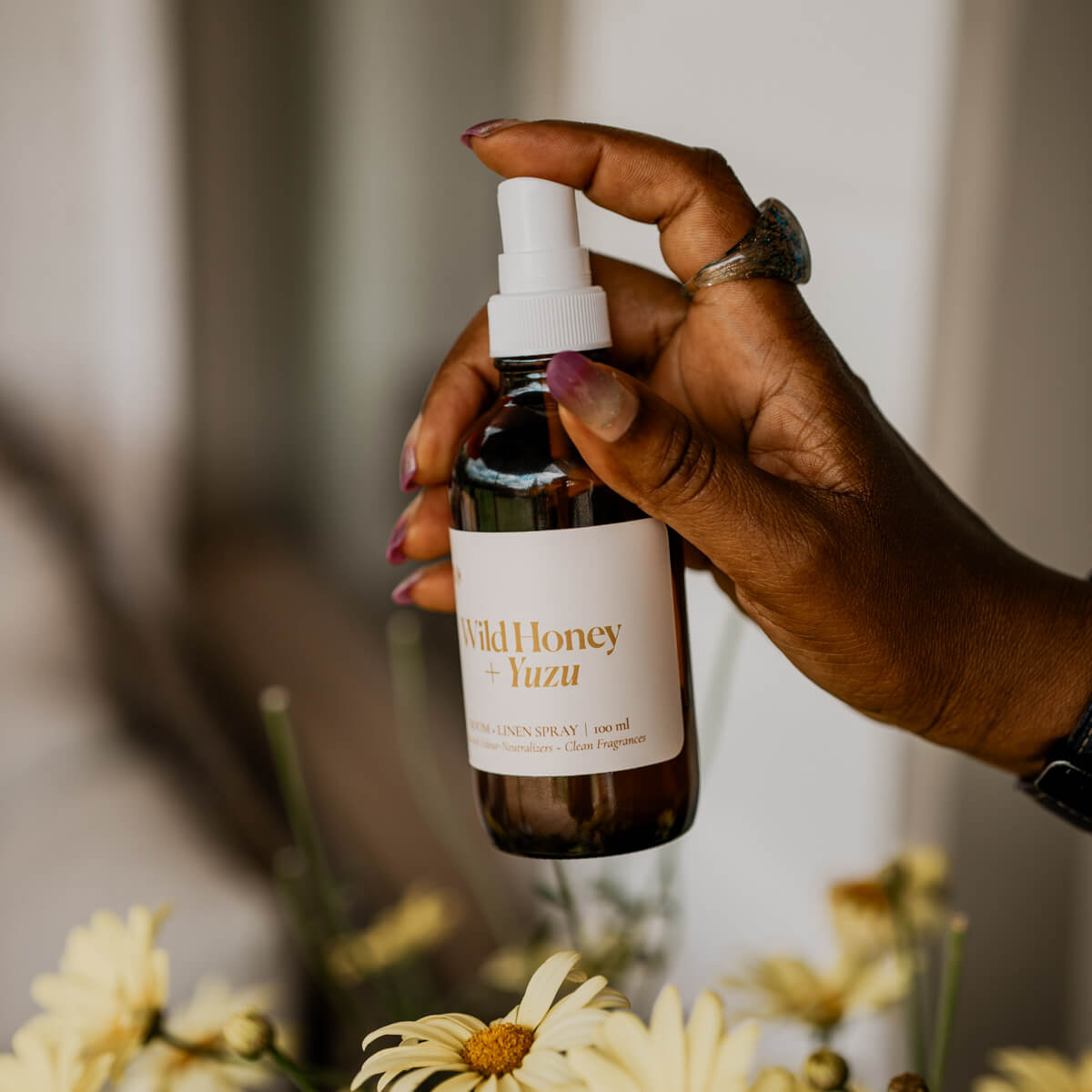 Wild Honey + Yuzu Room and Linen Spray - Room & Linen SprayMisiyo Candle CoRLS-WHYMisiyo Candle Co