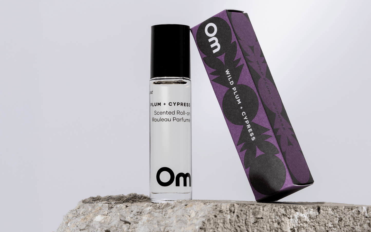 Wild Plum + Cypress Roll-On Perfume Oil - Deodorant & PerfumeOm Organics SkincareEOROLLPLUMisiyo Candle Co