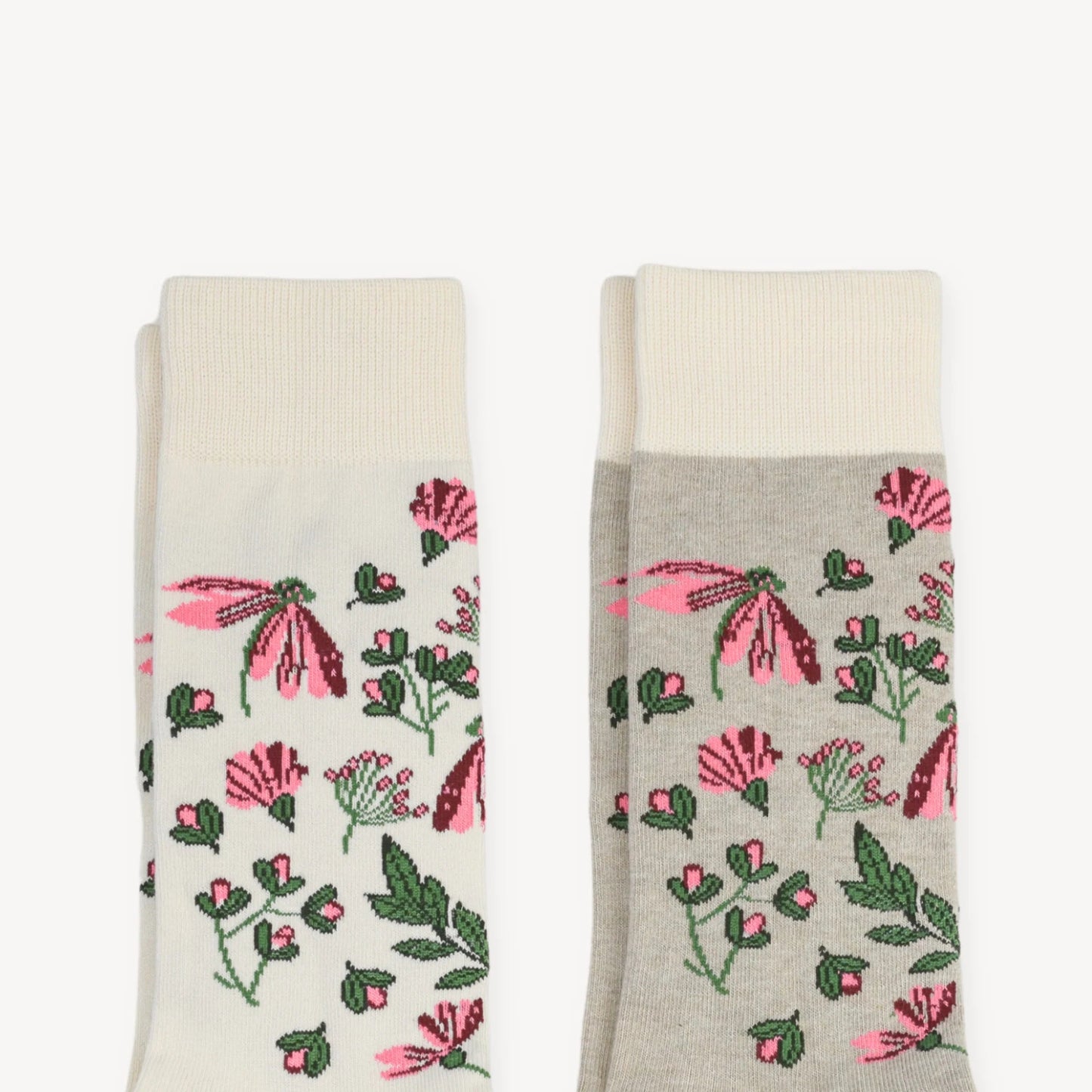 Wildflower Pima Cotton Socks | 2 pack - SocksPokolokoMisiyo Candle Co